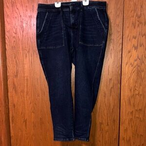 Judy Blue Deep Indigo Relaxed Jeans